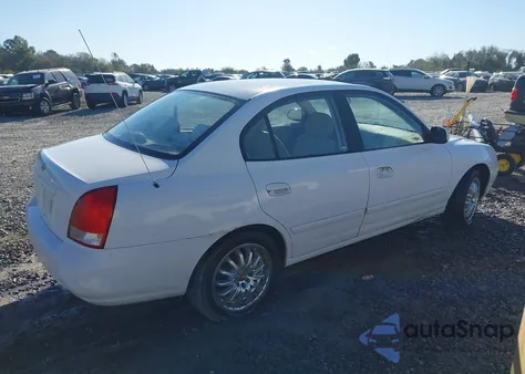 2003 Hyundai Elantra Gls/Gt из США, поврежденный, VIN KMHDN45D73U543750